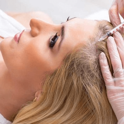 هل يجعل العلاج بالبلازما الغنية بالصفائح الدموية الشعر أكثر كثافة دبي